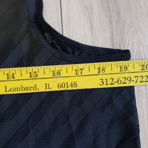 Lululemon x Peloton Shirt Womens 10 Black Sleeveless Muscle Tank Top - Picture 4 of 5